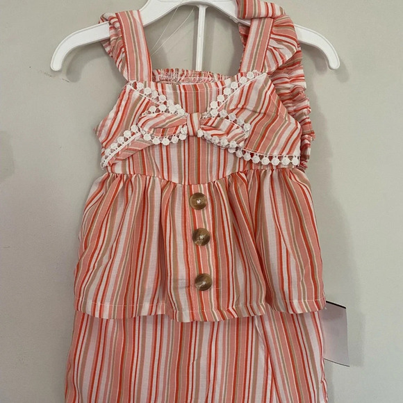 NWT Little Lass Outfit and Headband - Picture 1 of 7